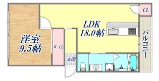 幸和マンション【3階】の間取り