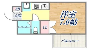 ERライフ王子公園【3階】の間取り