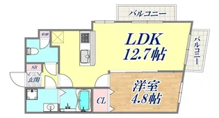 Lumina【5階】の間取り