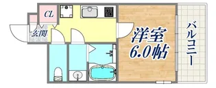 クオーレ三宮弐番館【8階】の間取り