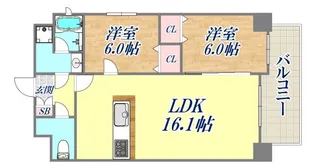 エクセレンス藤井【2階】の間取り