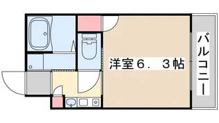 エステムコート神戸ハーバーランド前2【10階】の間取り