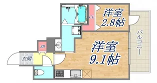 SDグランツ神戸ハーバーウエスト【5階】の間取り