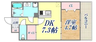 KTIレジデンス月見山2【1階】の間取り