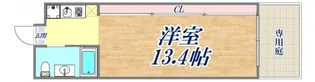 クレセンティア神戸・北野【1階】の間取り