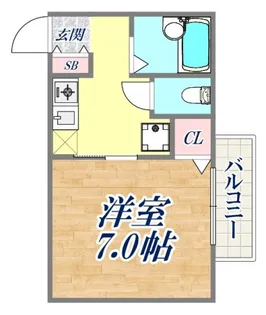 ラフィーナエム【2階】の間取り
