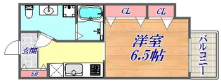 メゾン・ドゥ・エトワール【7階】の間取り