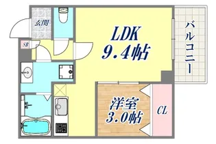 (仮称)ジーメゾン神戸セレーナ【2階】の間取り