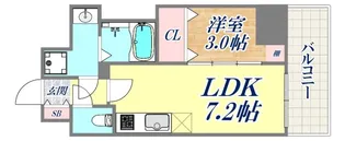 SDグランツ神戸ハーバーシティ【2階】の間取り