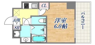 神戸国香通Futur【11階】の間取り
