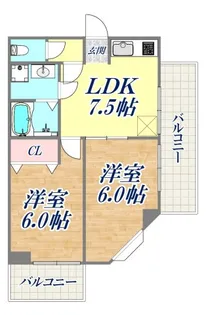 ヤマネビル【3階】の間取り