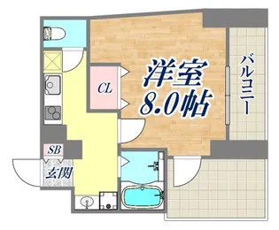 MASANI三宮【7階】の間取り