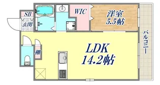 ワコーレイクシ神戸トアウエスト【301号室】の間取り