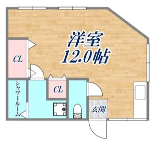 ホワイトハウス【2階】の間取り