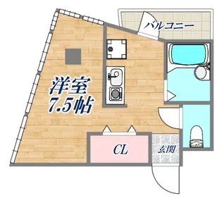 エルマール御影【3階】の間取り