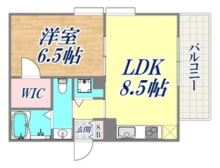 須磨寿【1階】の間取り