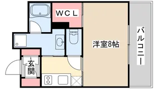 レジディア神戸元町【3階】の間取り