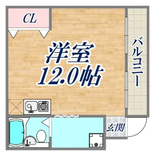 スリールJR摩耶【4階】の間取り