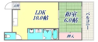 モンダハイツ【2階】の間取り