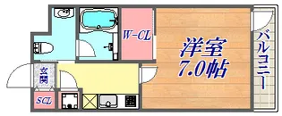 ユリシス新神戸【3階】の間取り