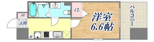 アドバンス三宮4ルシール【2階】の間取り