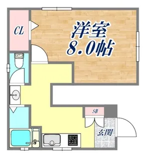 春木ビル【3階】の間取り