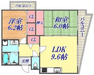 メゾン・ドュウ【3階】の間取り