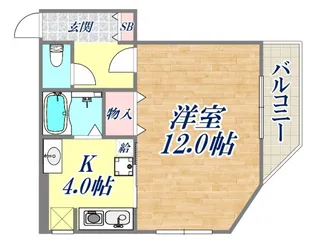 エヌシーパレス【3階】の間取り