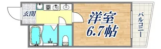 ノベラ海岸通【5階】の間取り