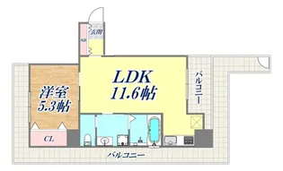 ワコーレ元町山手I.D【1階】の間取り