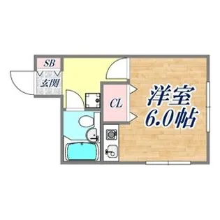 ハイツウエダ【2階】の間取り
