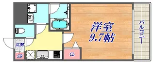 VILLA MARIA2【3階】の間取り