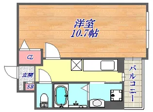 ジオカミーノ【3階】の間取り