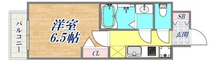 CREST TAPP DITA 神戸西パークフロント【1503号室】の間取り
