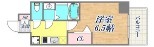 CREST TAPP DITA 神戸西パークフロント【1504号室】の間取り