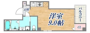 フルール新長田【3階】の間取り