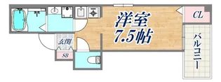 フルール新長田【3階】の間取り
