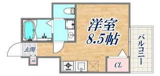 フルール新長田【2階】の間取り