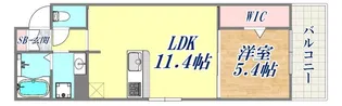 Noble Terrace 中山手【1階】の間取り