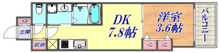 クロスレジデンス神戸元町【9階】の間取り