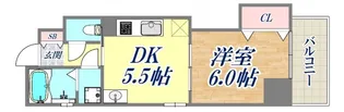 ル・ムーブル井村【5階】の間取り