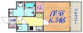 プレサンス神戸元町ミューズ【7階】の間取り