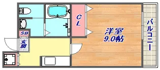 ジークレフ王子【2階】の間取り