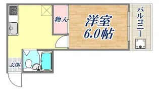 北長狭ダイヤモンドハイツ【2階】の間取り