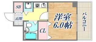 トーカン須磨神撫町キャスティール【5階】の間取り