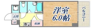 エステムコート芦屋西【2階】の間取り