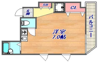 オズ・フラッツ本山【301号室】の間取り