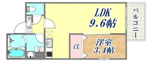 (仮称)ジーメゾン神戸ヴェルデ【1階】の間取り