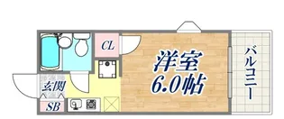 サンクラッソ阪急六甲駅前WEST【3階】の間取り