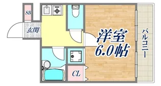 ドミール橘【5階】の間取り